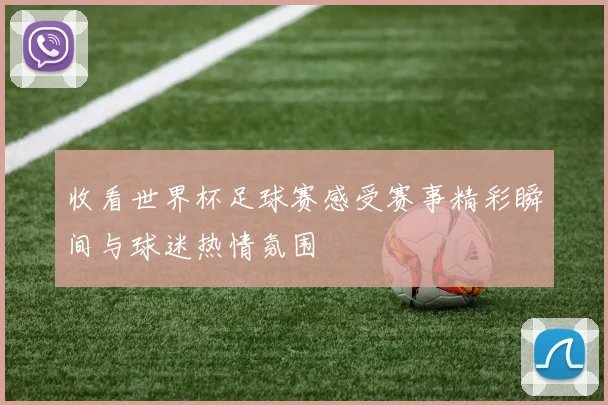 收看世界杯足球赛感受赛事精彩瞬间与球迷热情氛围